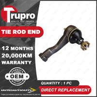 1 Pc Trupro RH Outer Tie Rod for Daihatsu Charade G11 Mira L102 L200 L300 2WD