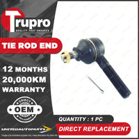 1 Pc Trupro RH Outer Tie Rod End for HOLDEN DROVER QB 4WD 1985-1987