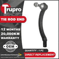 1 Pc Trupro RH Outer Tie Rod End for Volvo S60 S60 SERIES S80 S80 V70 XC70