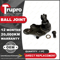 Brand New 1 Pc Trupro RH Lower Ball Joint for Holden Nova LE LF 1989-1994