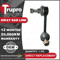 1 Pc Trupro Front LH Sway Bar Link for Kia Credos G11 GC222 2.0L 05/1998-04/2001