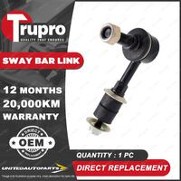 1x Trupro Front Sway Bar Link for Honda Prelude BA BA8 BB BB1 BB2 BB4 BB6 91-98