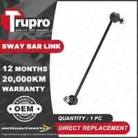 1 Pc Trupro Front LH Sway Bar Link for Kia Sorento XM 2.2L 2.3L 2.4L 3.5L 09-15