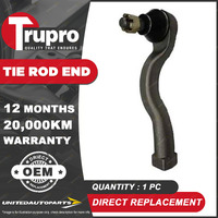 1 Pc Trupro LH Tie Rod End for Mitsubishi Pajero NX V98W 3.2L 141KW 2016-2021