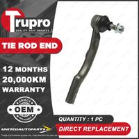 1 Pc Trupro LH Outer Tie Rod End for Mazda 6 GH 2.2L 2.5L FWD 2008-2012