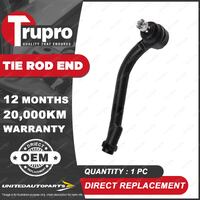 1 Pc Trupro RH Tie Rod End for Hyundai Santa Fe DM 2.2L 2.4L 3.3L SUV 2012-2018