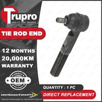 1 Pc Trupro RH Tie Rod End for Jeep Wrangler JK 2.8 3.6 3.8L Convertible 07-18