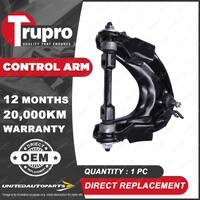 1 x Trupro Front Upper LH Control Arm for Mazda B2500 Bravo UF Utility 1996-1999