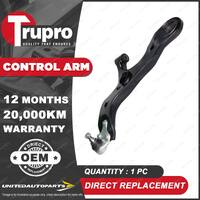 1x Trupro Front Lower LH Control Arm for Toyota Corolla ZRE 152R 153R 182R Auris