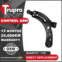 1x Trupro Front Lower LH Control Arm for MG MG3 MGZ ZS ZST Hatch Sedan SUV 11-On