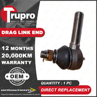 1 Pc Trupro Drag Link End for Toyota Land Cruiser BJ 40 42 45 HJ 45 47 FJ 40 45