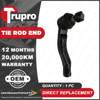 1 Pc Trupro Outer LH Tie Rod End for Toyota Land Cruiser HDJ100 UZJ100 SUV 00-07