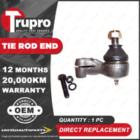 1 Pc Trupro Outer LH Tie Rod End for Holden Camira JB JD Sedan Wagon 1.6 1.8L