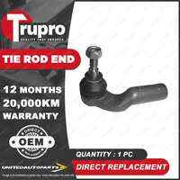 1 Pc Trupro Outer RH Tie Rod End for Ford Focus LT LV LS Hatchback Sedan 05-12