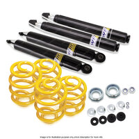 F+R Shock Absorbers Super Low King Springs for Holden Commodore Calais VP Sedan