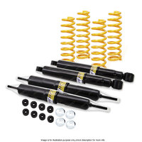 Front Rear Shock Absorbers Raised King Springs for Nissan Patrol GQ Y60 GU Y61