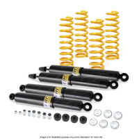 Front Rear Shock Absorbers Raised King Springs for Suzuki Jimny JA33 SN413 98-09