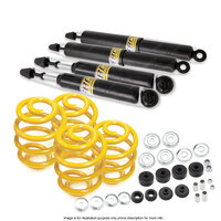 Front Rear Shock Absorbers Lowered King Springs for Holden HQ HJ HX HZ 1/71-80