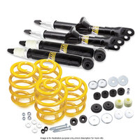 F+R Shock Absorber Super Low King Spring for Ford Falcon Fairmont EA EB ED EF EL