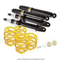 F + R Shock Absorbers Super Low King Springs for Ford Falcon Fairmont BF 07-08