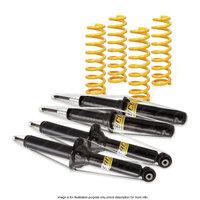 Front Rear Shock Absorbers Raised King Springs for Honda CR-V RD1 Wagon 97-01