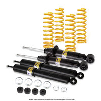 Front Rear Shock Absorbers Raised King Springs for Mitsubishi Pajero NP 02-06