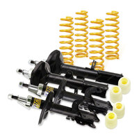 Front Rear Shock Absorbers STD King Springs for Holden Nova LE LF 1/89-9/94