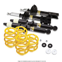 Front Rear Shock Absorbers Lowered King Springs for Toyota Starlet EP91 96-99