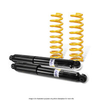 Rear HD Shock Absorber Raised King Spring for FORD FAIRLANE LTD BA I II BF I