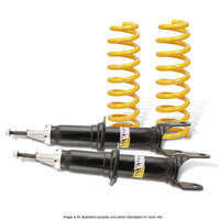 Front Shock Absorbers Raised King Springs for FORD FALCON & FAIRMONT BA BF I XT