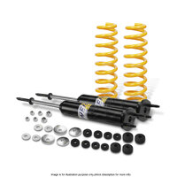 Front Shock Absorbers Raised King Springs for FORD FALCON & FAIRMONT XE XF 82-88