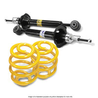 Rear Shock Absorbers Lowered King Springs for FORD FESTIVA WB Hatchback 94-01