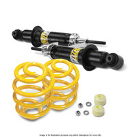 Rear Shock Absorbers Lowered King Springs for HOLDEN COMMODORE SEDAN VE VE II