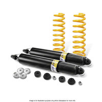 Rear Shock Absorbers Raised King Springs for HOLDEN COMMODORE SEDAN VL VN VP