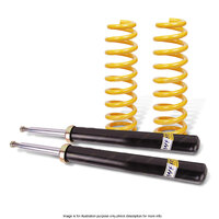 Front Shock Absorbers Raised King Spring for HOLDEN COMMODORE UTE VG 6 Cyl 90-93