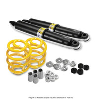 Rear HD Shock Absorbers Super Low King Springs for HOLDEN COMMODORE UTE VG VR VS