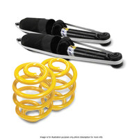 Rear Shock Absorbers Lowered King Springs for MITSUBISHI MIRAGE CE Hatch 96-02