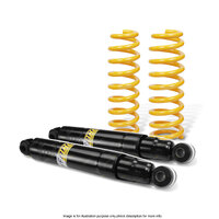 Rear Shock Absorbers Raised King Springs for NISSAN PATROL GQ Y60 GU Y61 Ute Cab