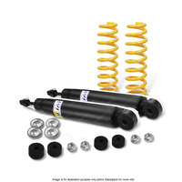 Rear Shock Absorbers Raised King Springs for ROVER LANDROVER DEFENDER 130 83-03