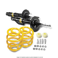 Front Shock Absorbers Lowered King Springs for HOLDEN COMMODORE SEDAN VE VE II