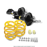 Front Shock Absorbers Lowered King Springs for HOLDEN COMMODORE S/WAGON VR VS