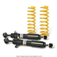 Front Shock Absorbers Raised King Springs for FORD RANGER PX I II 2.5 3.0 11-18