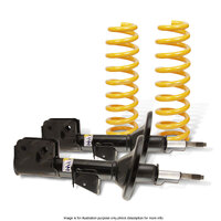 Front Shock Absorbers Raised King Coil Springs for Jeep Grand Cherokee WH Wagon