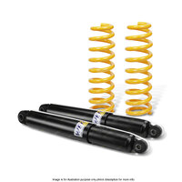 Rear Shock Absorbers Raised 100-300KG King Springs for Ford Ranger PX III 18-22