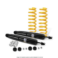 Rear Shocks Raised 500KG+ King Springs for Toyota Landcruiser 80 Series 91-98