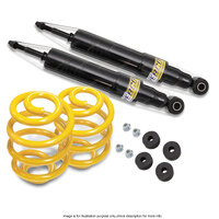 Rear Shock Absorbers Lowered King Spring for Toyota Landcruiser 200 Series 07-On