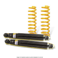 Rear Shock Absorbers Raised King Springs for Holden Commodore VP VR VS IRS 91-97