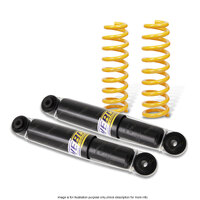 Rear Shock Absorbers Raised King Springs for Toyota RAV 4 20 30 LWB ACA33 06-On