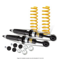 Front Shocks Raised Comfort Spring for Toyota Landcruiser VDJ UZJ 200 KDSS 07-15