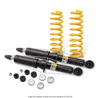 Front Shock Absorbers Raised King Springs for Mazda BT-50 TF 2020-On